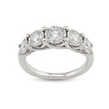 925 Silver 1 CT Lab Diamond Women Ring