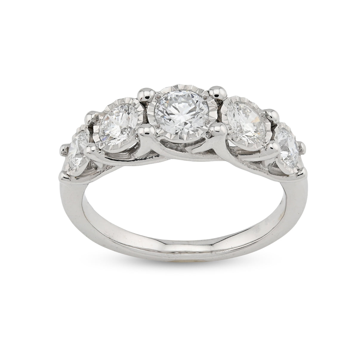 925 Silver 1 CT Lab Diamond Women Ring