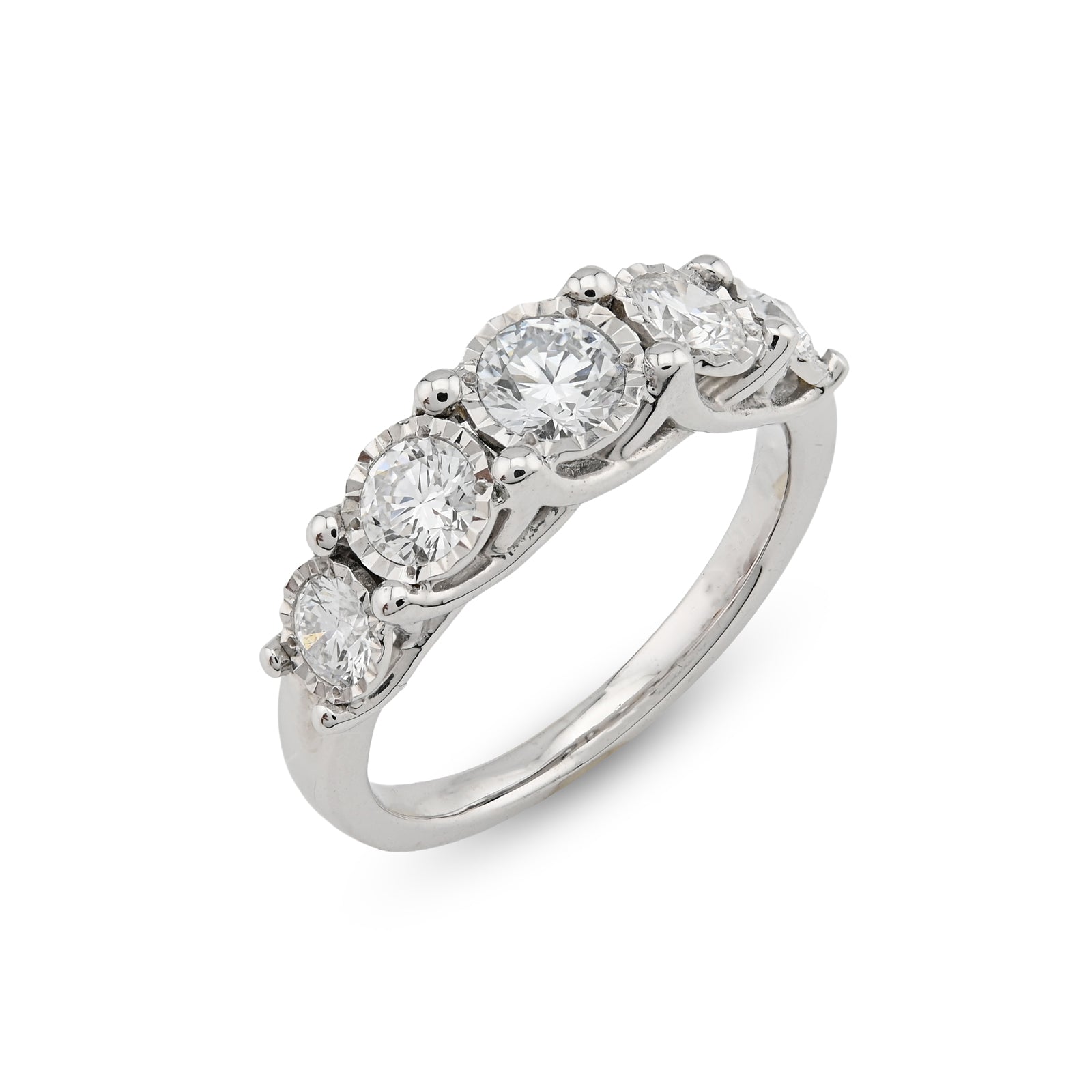 925 Silver 1 CT Lab Diamond Women Ring
