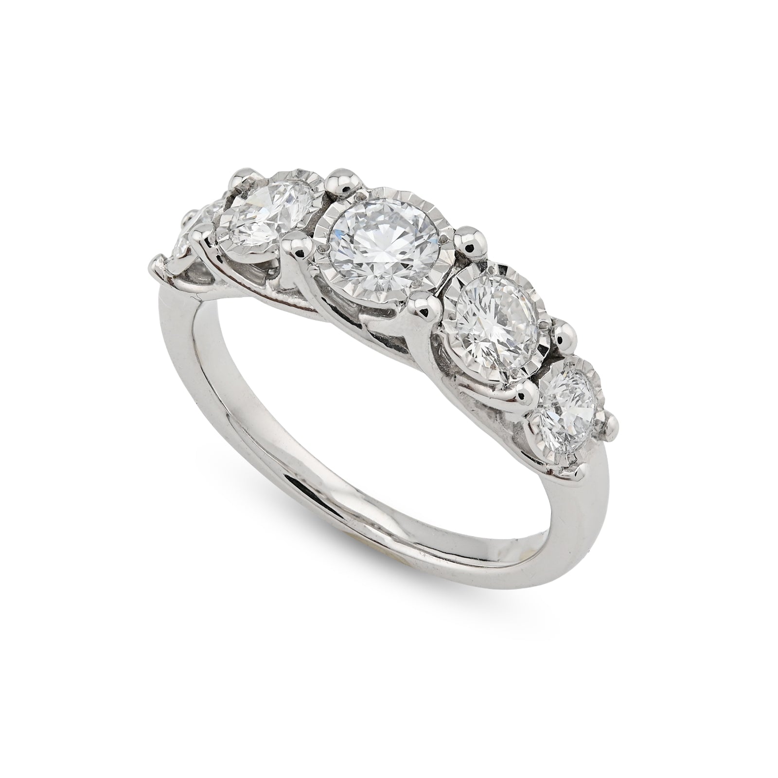 925 Silver 1 CT Lab Diamond Women Ring