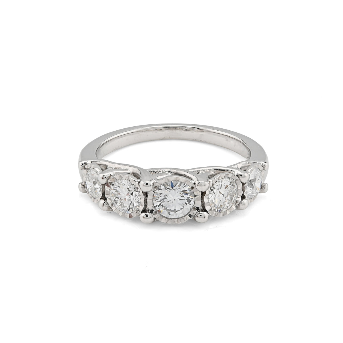 925 Silver 1 CT Lab Diamond Women Ring