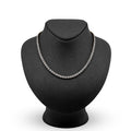 10K Yellow Gold 5 CT Natural Diamond 4.5 MM Tennis Chain 20" Men 21.9 g Necklace