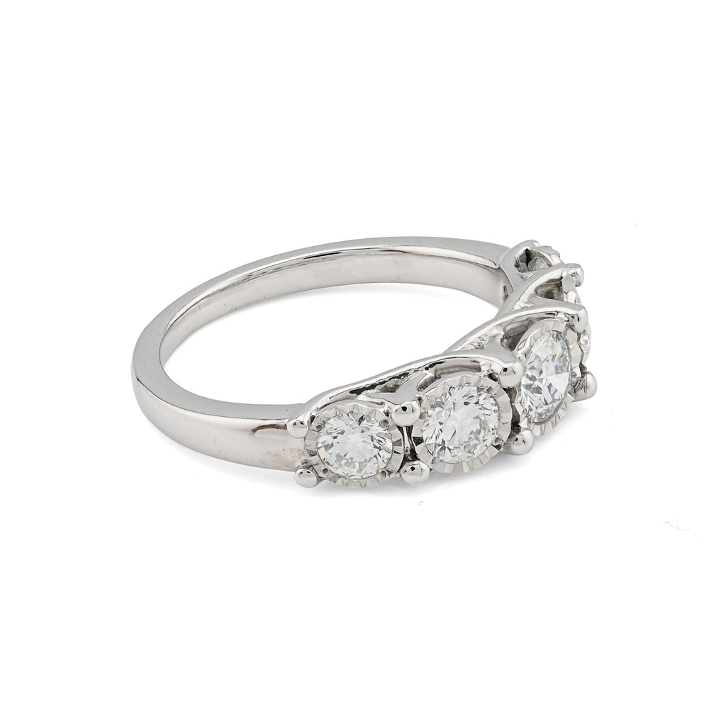 925 Silver 1 CT Lab Diamond Women Ring