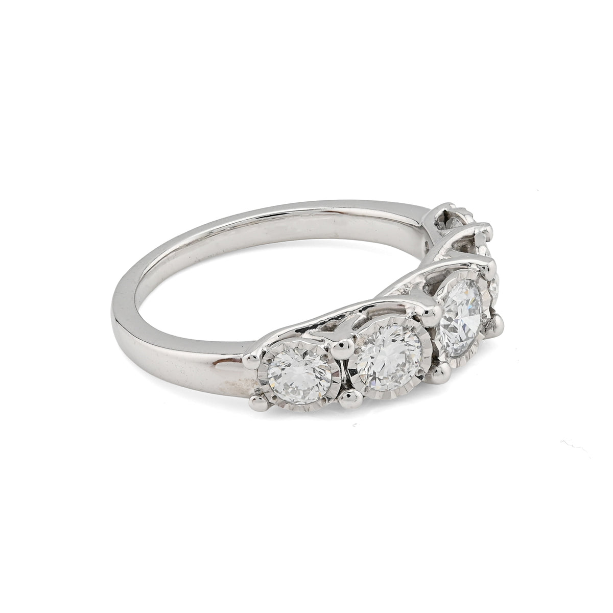 925 Silver 1 CT Lab Diamond Women Ring